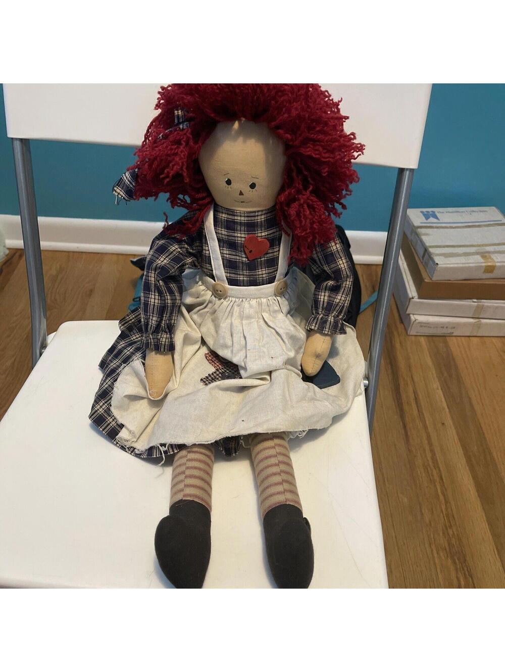 vintage madeline plush doll